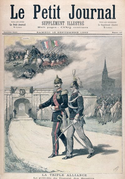 De Drievoudige Alliantie, illustratie uit 